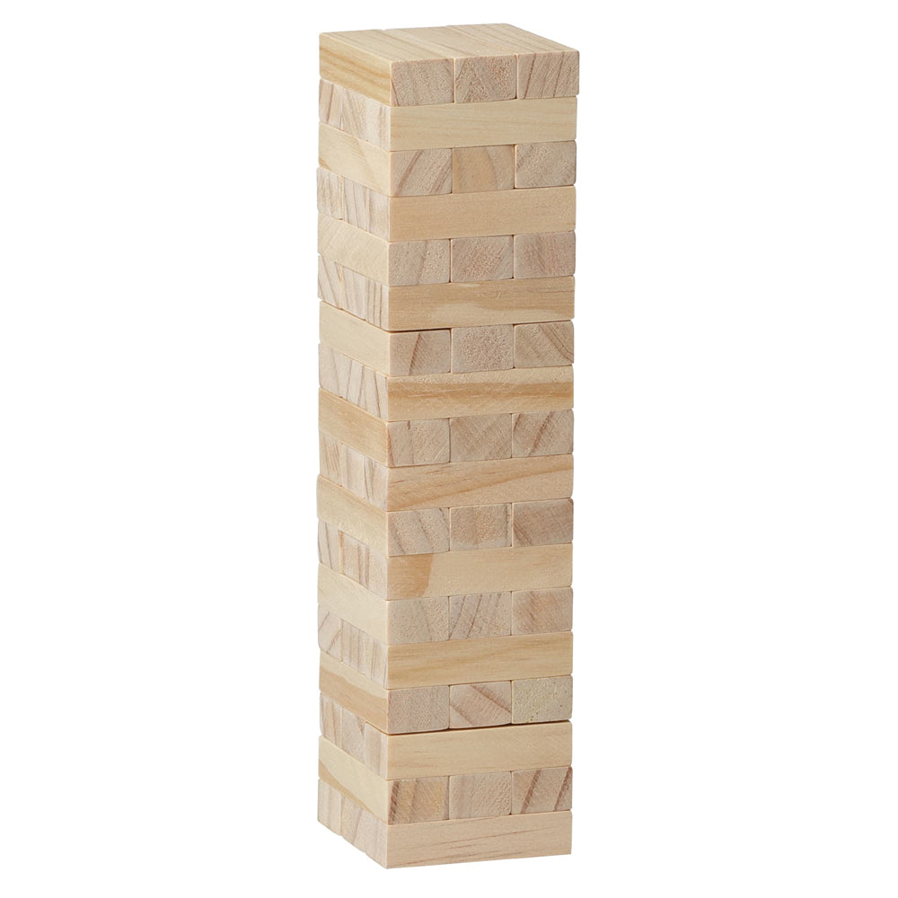 Tumbling Tower Wood Block Stacking Game